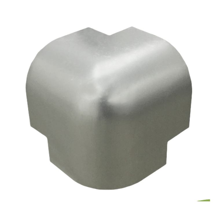 GL-21120  Radius 20mm Side Length 101.8mm Aluminum Alloy Angel Protector Refrigerated Truck Body Parts Corner Guard
