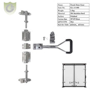 GL-11148S Stainless Steel Rear Door Lock Rod Assembly Condition New Trailer Door Handle Lock