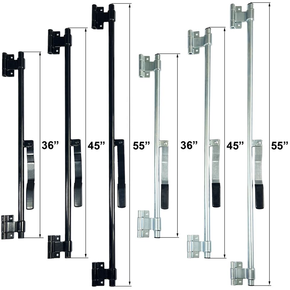 GL-11128  Customized 36", 45", 55" Zinc Alloy Spray Door Locks Cam Door Style Lock with Tube