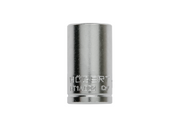 Socket 1/4?, hexagon metric, 4 mm, CrV50BV30, DIN 3124, AS-drive