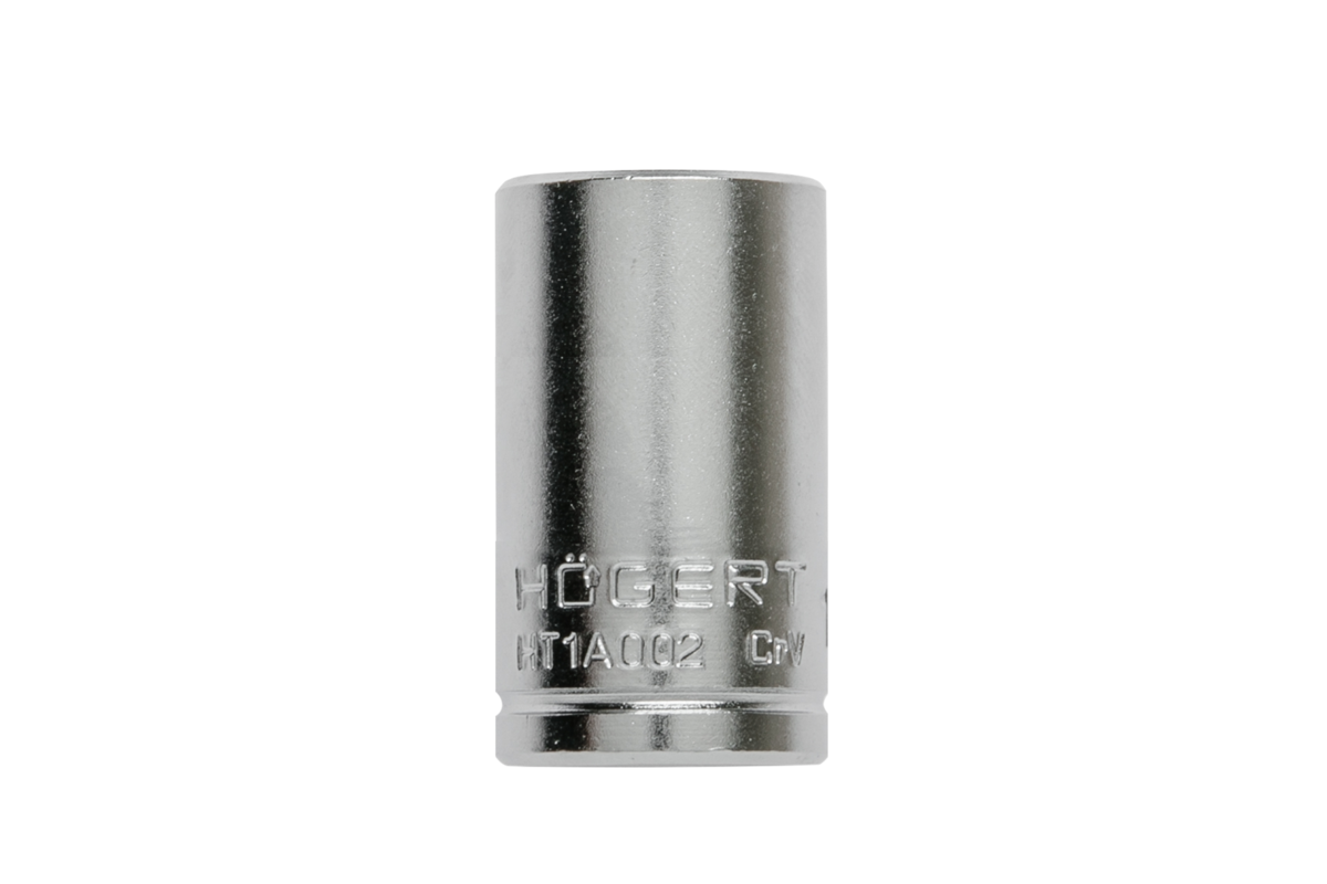 Socket 1/4?, hexagon metric, 6 mm, CrV50BV30, DIN 3124, AS-drive