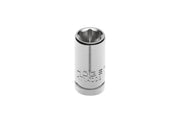 Socket 1/4?, hexagon metric, 13 mm, CrV50BV30, DIN 3124, AS-drive