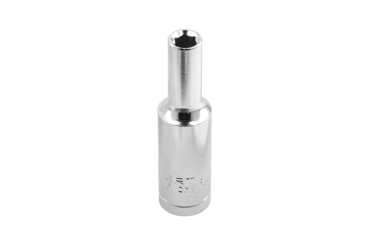 Hogert Hexagon socket 3/8", 19 mm, long, CrV