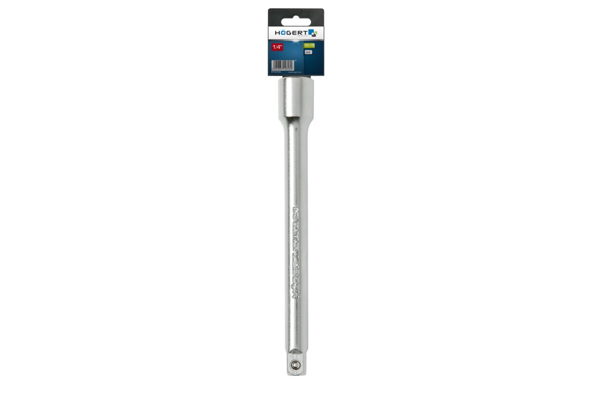 Hogert 1/4" extension bar, 101.6 mm, CrV