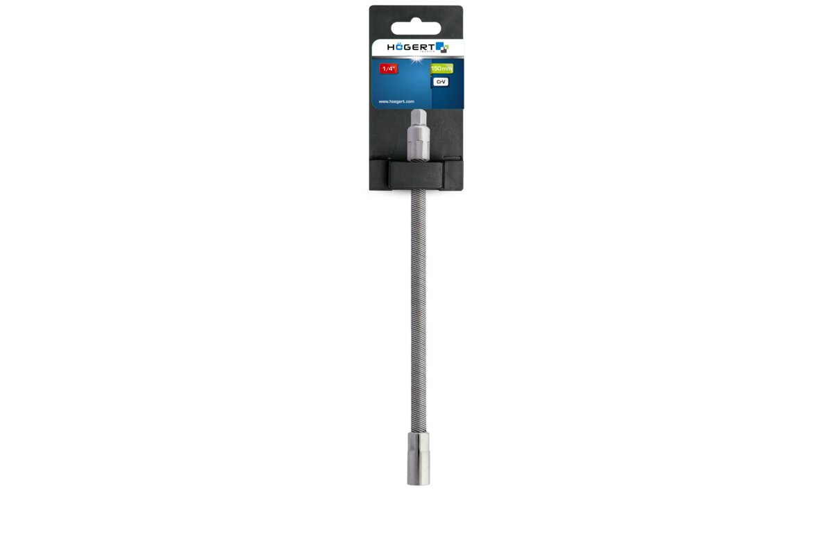 Hogert Flexible extension bar 1/4", 150 mm