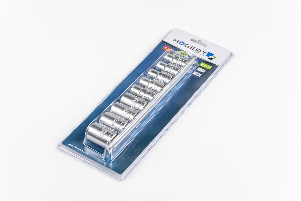 Torx bit socket set 1/2?, 9 pcs, CrV50BV30