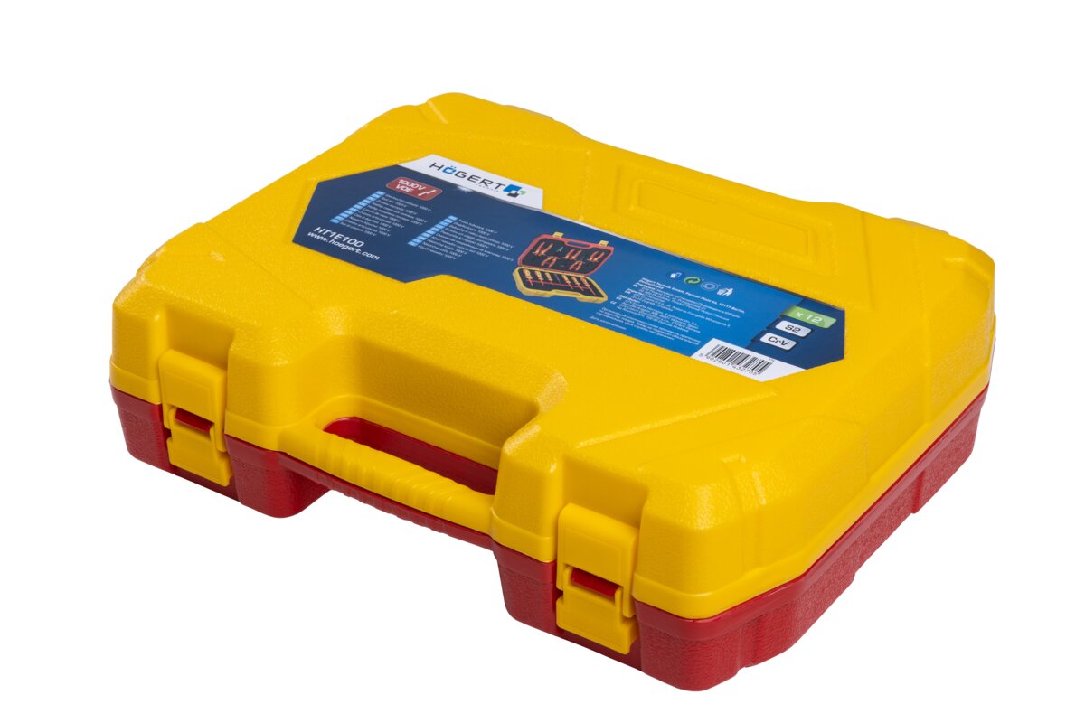 Hogert Insulated tool set 1000 V, 12 pcs.