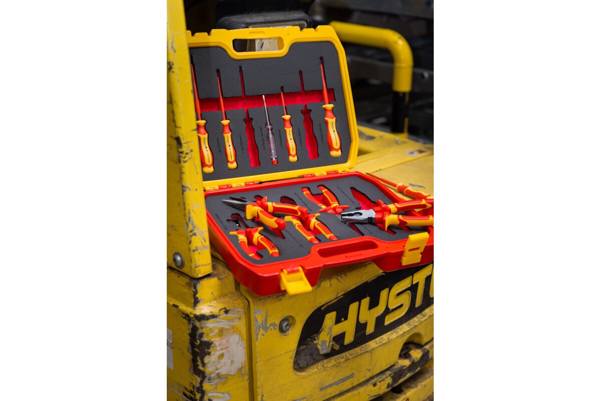 Hogert Insulated tool set 1000 V, 12 pcs.