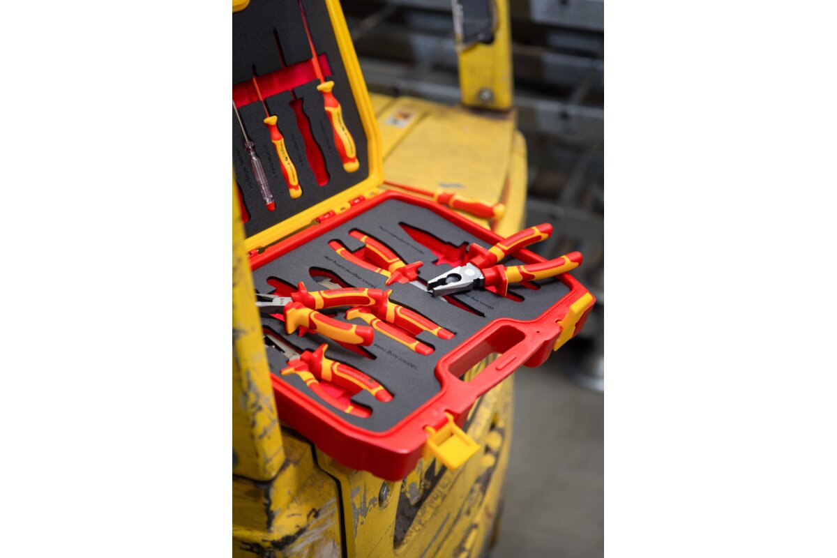 Hogert Insulated tool set 1000 V, 12 pcs.