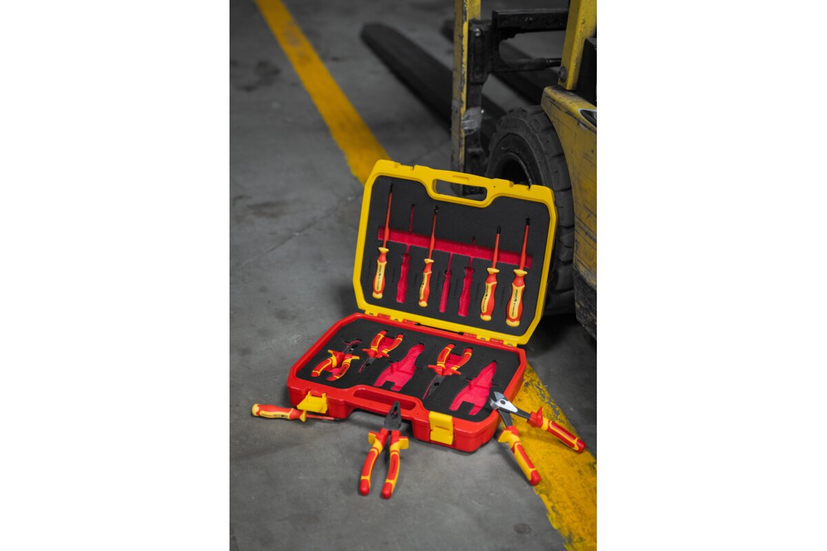 Hogert Insulated tool set 1000 V, 12 pcs.