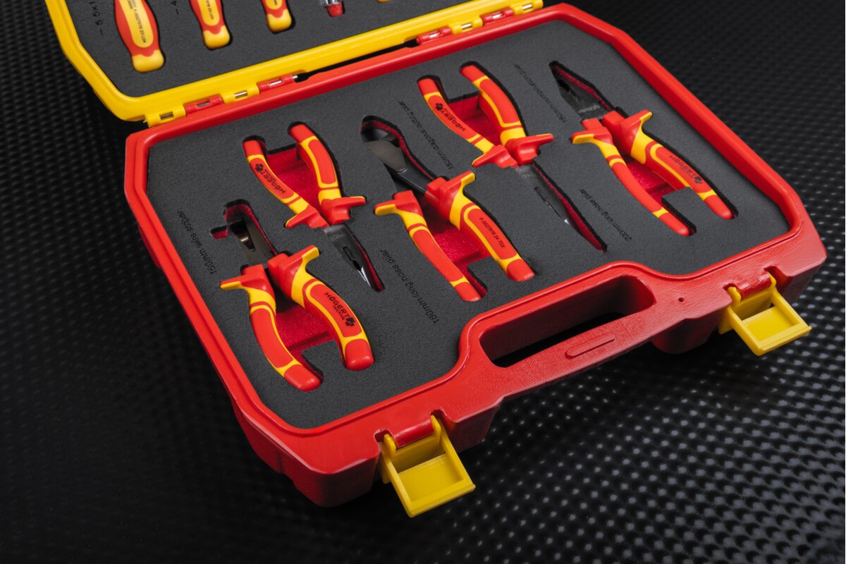 Hogert Insulated tool set 1000 V, 12 pcs.