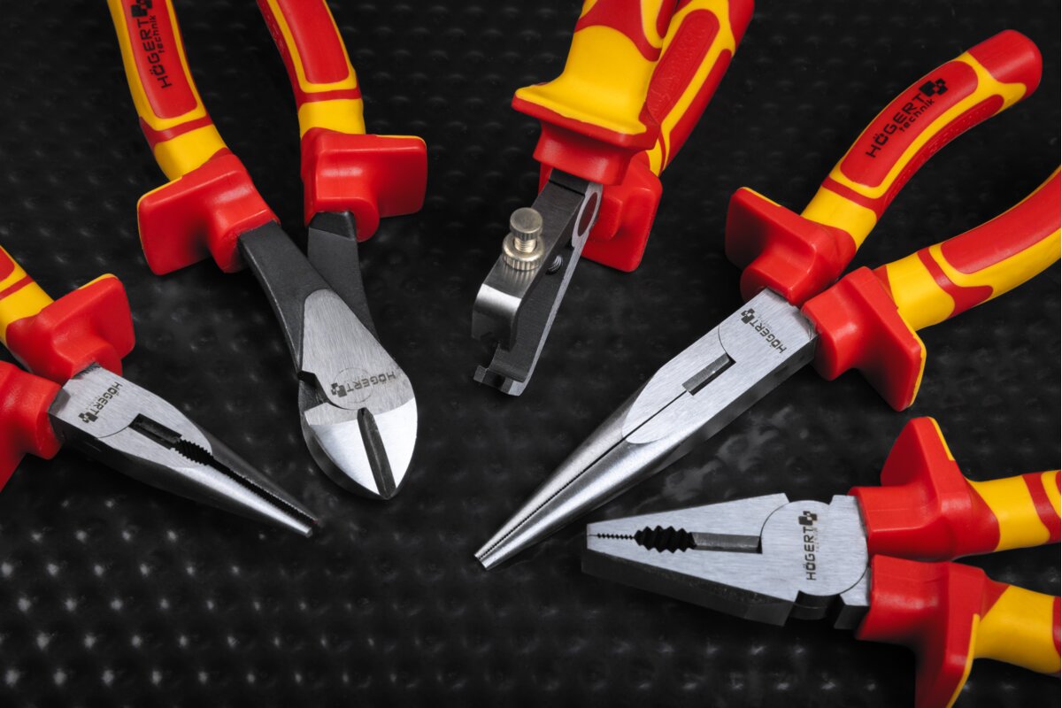 Hogert Insulated tool set 1000 V, 12 pcs.