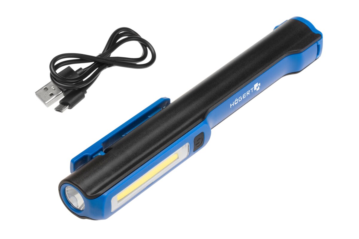 Hogert Inspection torch, charged via USB