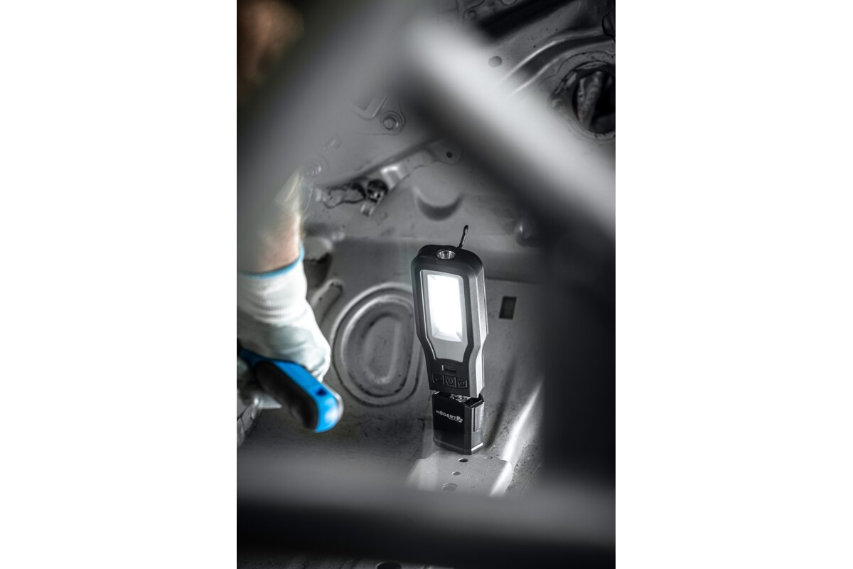 Workshop LED lamp with base USB
