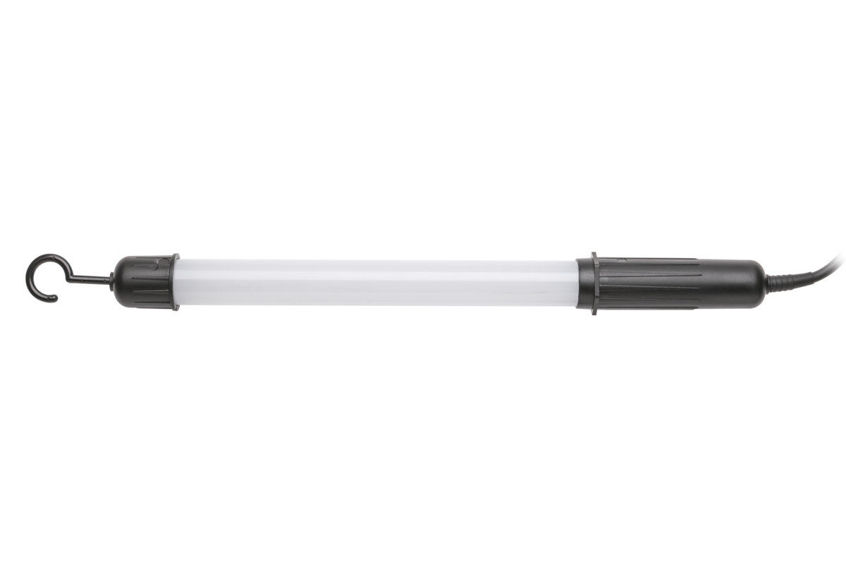 Hogert LED portable fixture,AC100-250V,50-60Hz,5W,350lm,IP54,5m,2×1,00mm2,PF>0,5,6500K