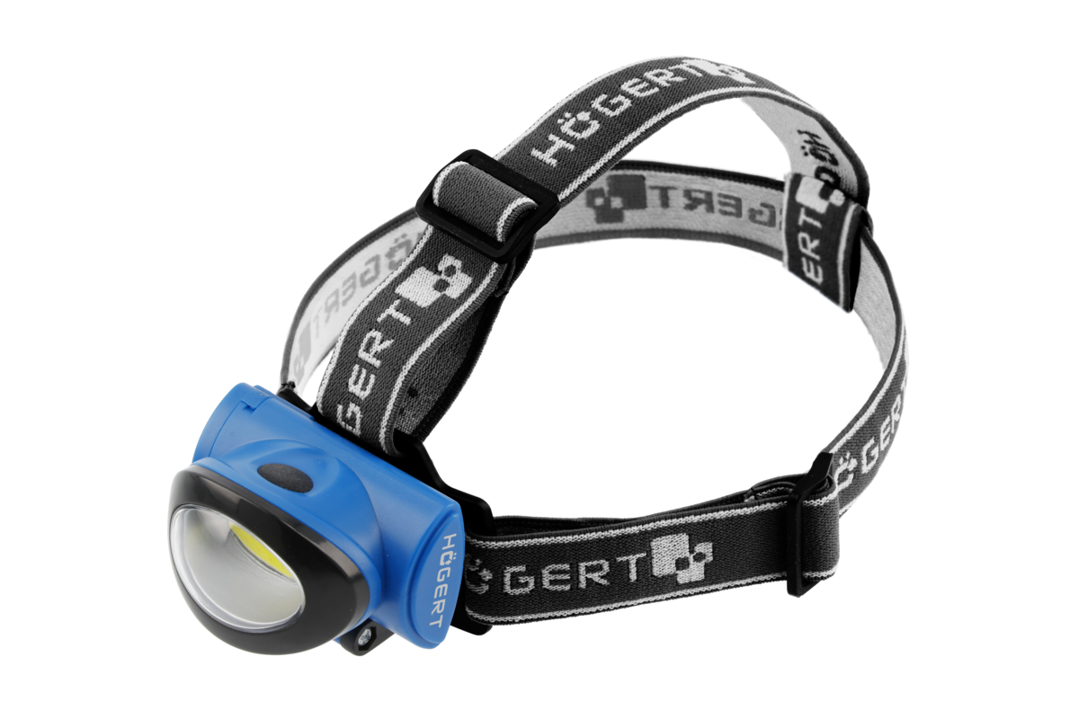 Hogert Headlamp,3x AAA 1.5V (without battery),3W,160lm,10m,IP20