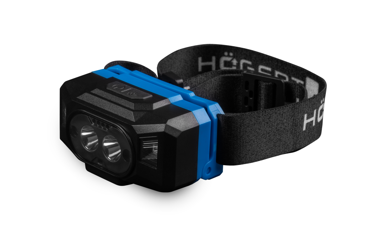 USB LED headlamp with a power bank