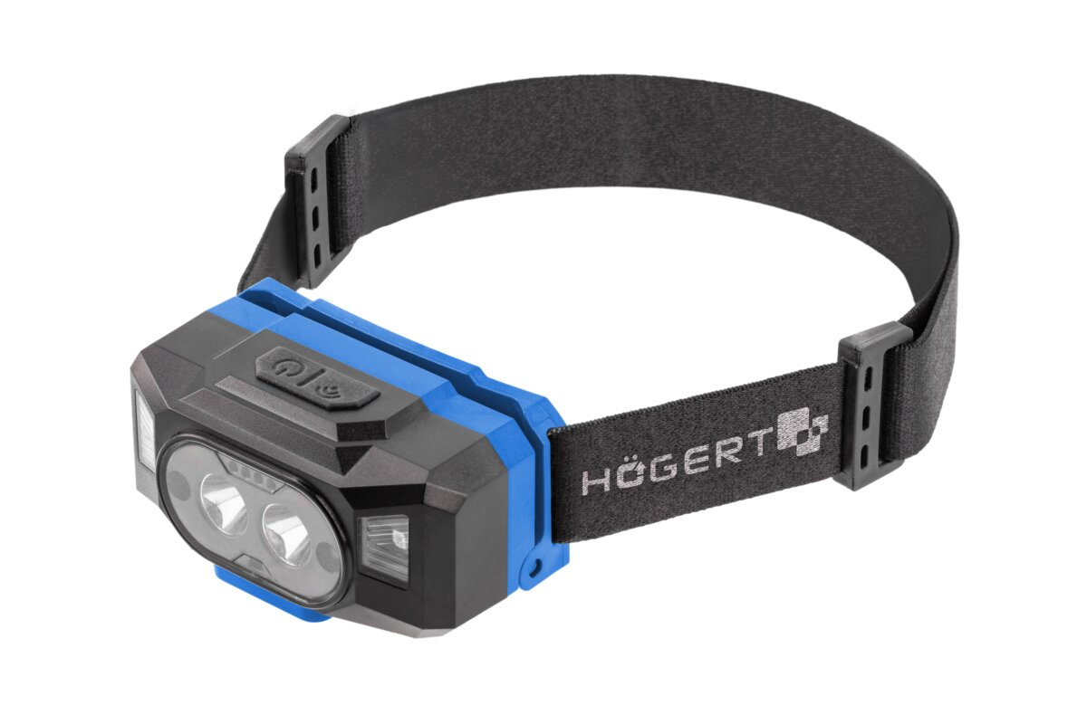 USB LED headlamp with a power bank