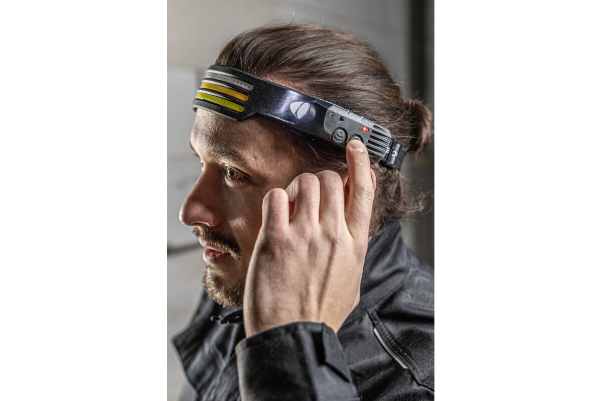 USB COB SMD headlamp, 10 functions