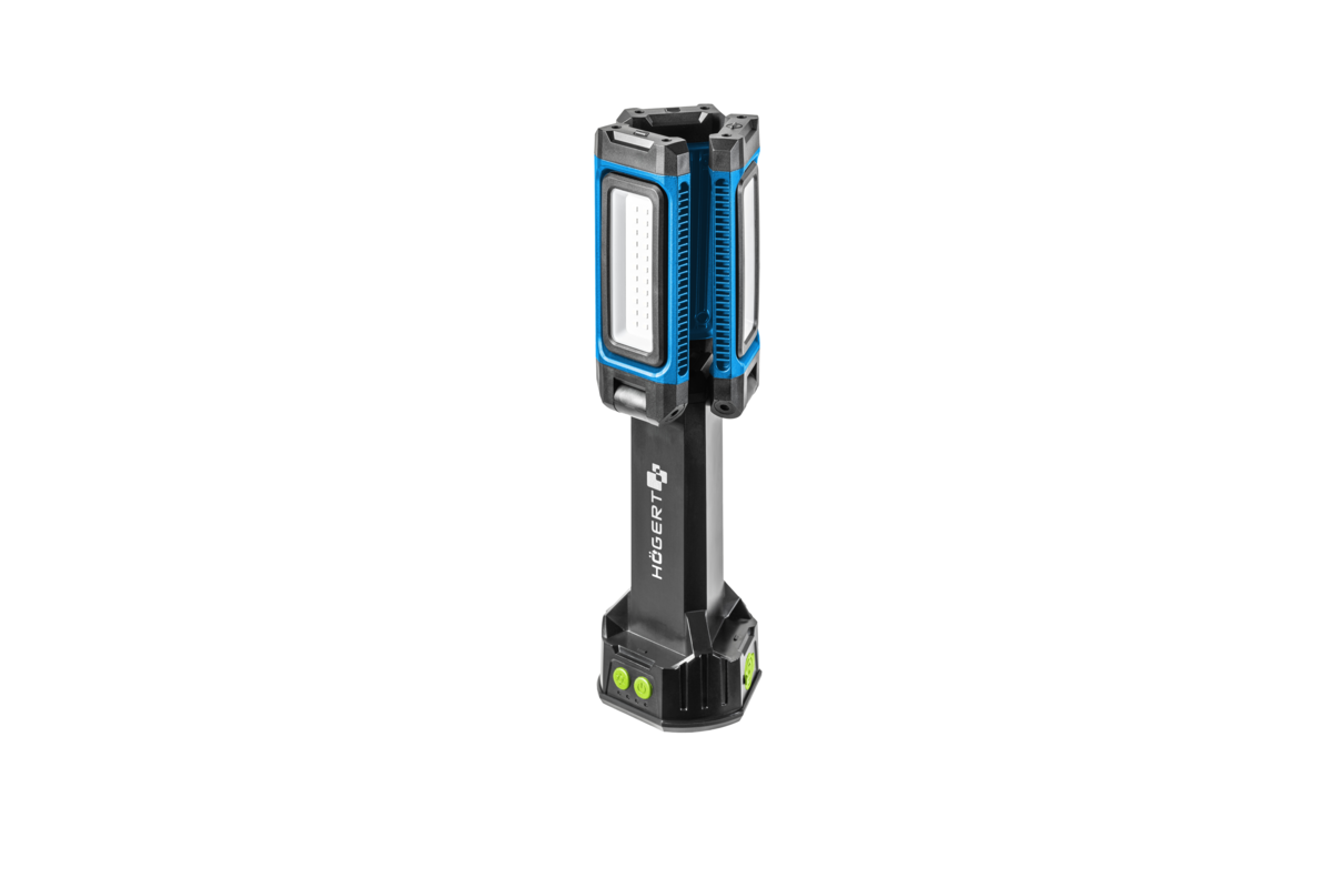 Hogert Battery floodlight set with tripod