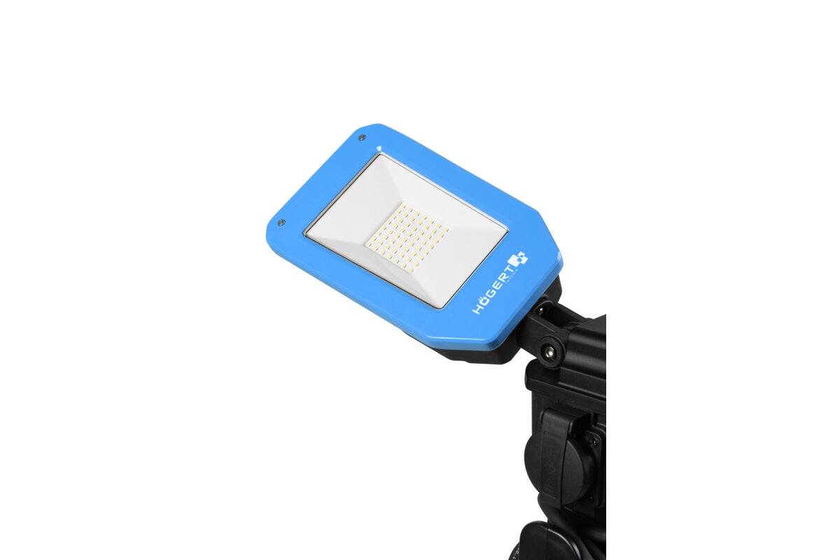 Hogert Floodlight with tripod 10 000 lm