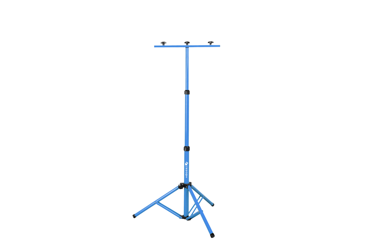 Two-arm tripod for floodlights