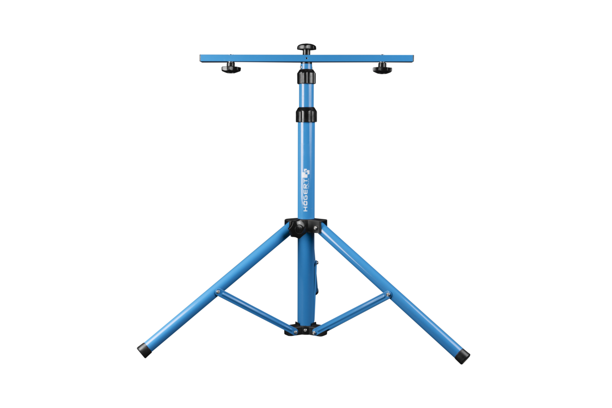 Two-arm tripod for floodlights