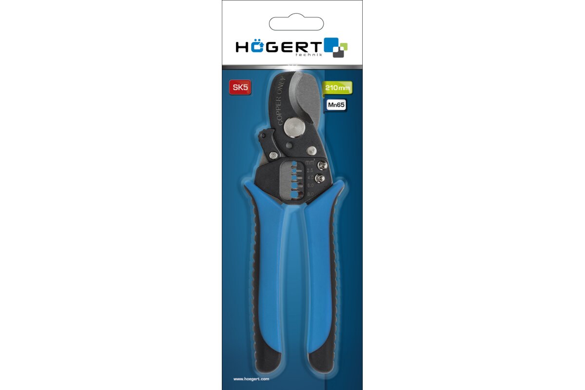 Hogert Cable cutter pliers max. 12 mm