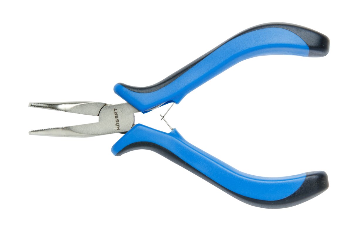 Hogert Precision bent pliers 130 mm