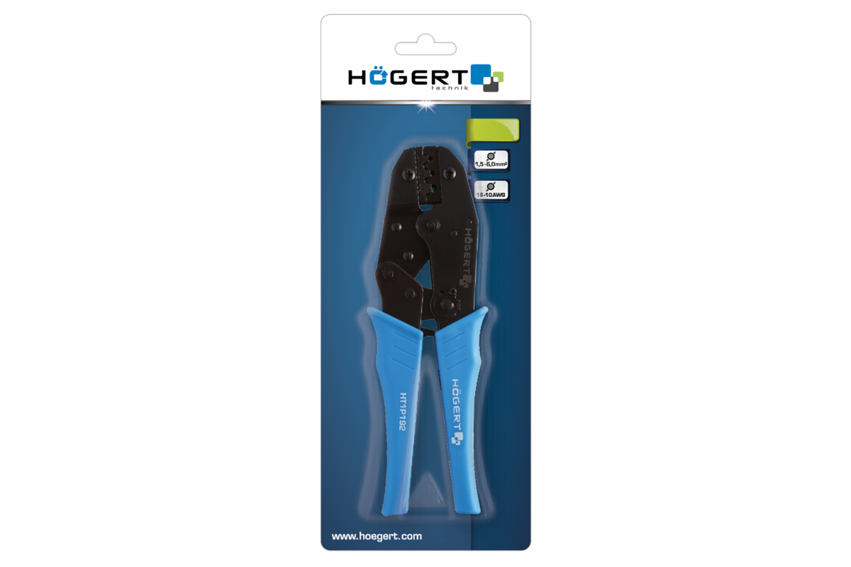 Hogert Non-insulated terminal crimping plier