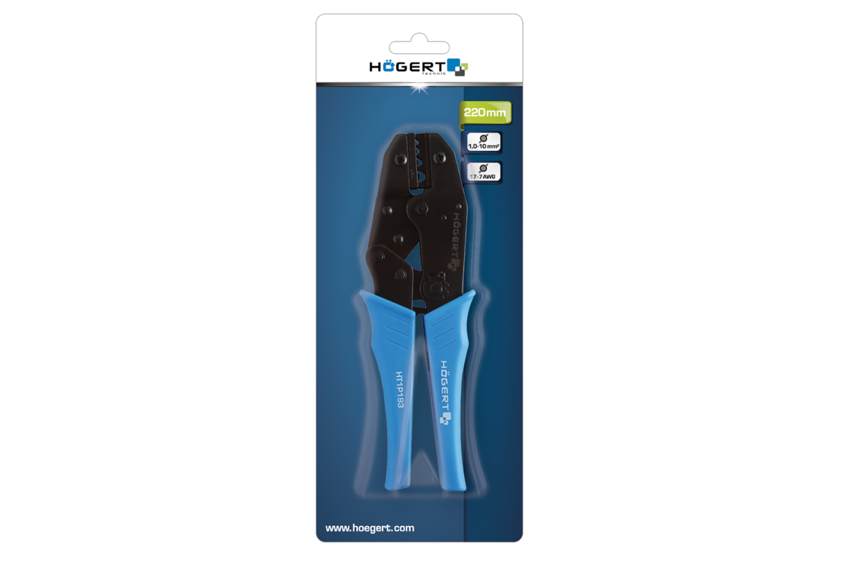 Hogert Non-insulated terminal crimping plier