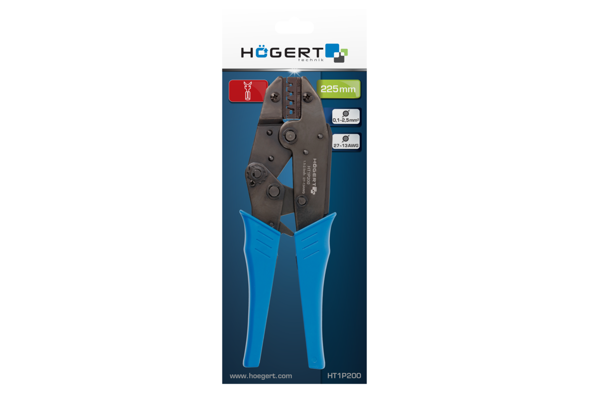Hogert Crimping pliers for non-insulated ends