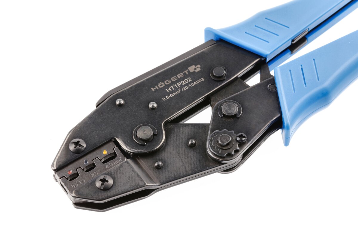 Hogert Crimping pliers for insulated ends