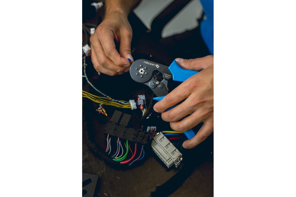 Hogert Crimping pliers for thin-walled ferrules