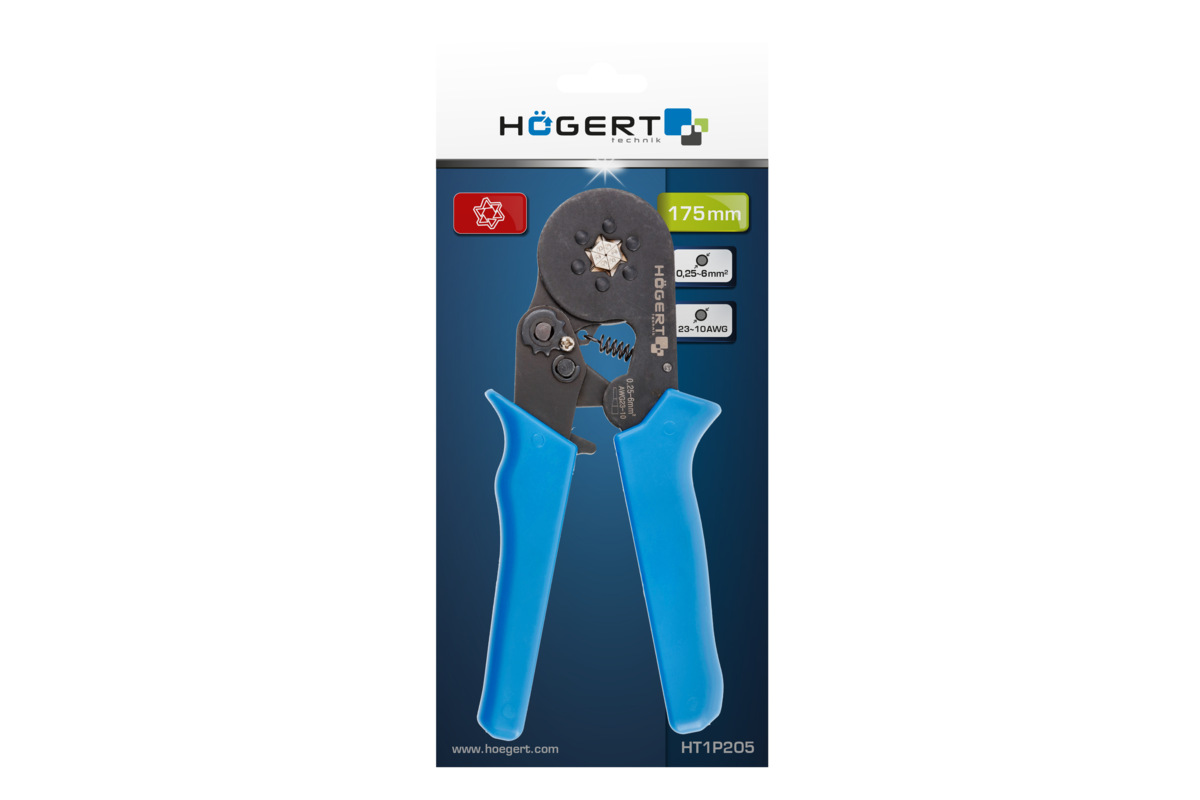 Hogert Crimping pliers for thin-walled ferrules