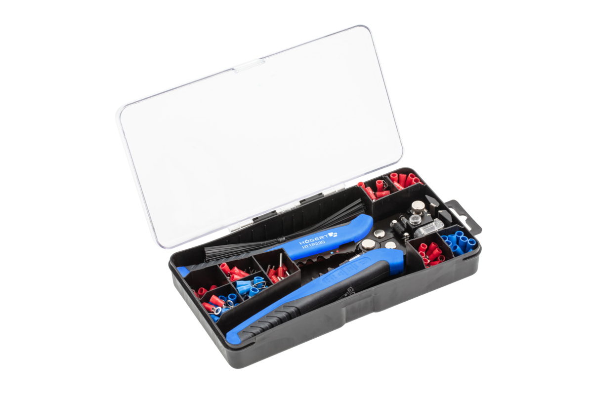 Hogert Automatic wire stripper + connectors