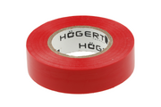 Hogert Insulation tape 0.13 mm x 19 mm x 20 m, red