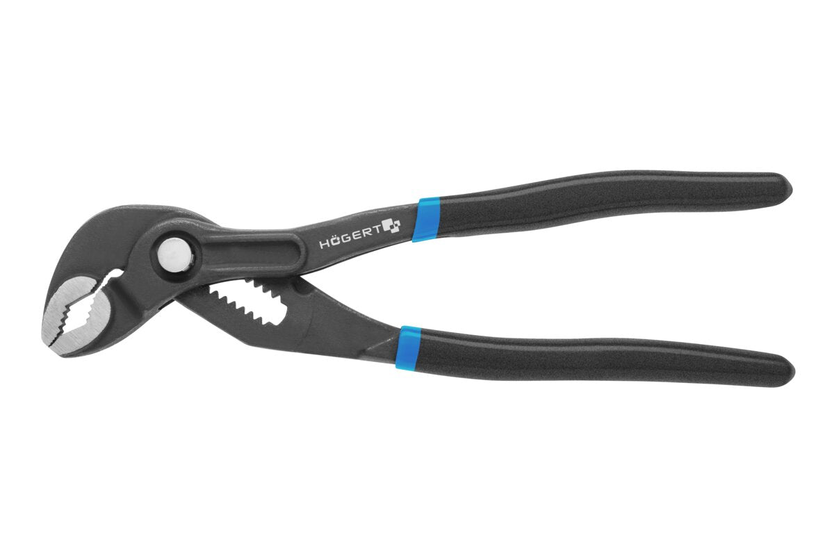 Water pump pliers with spring release, 300 mm