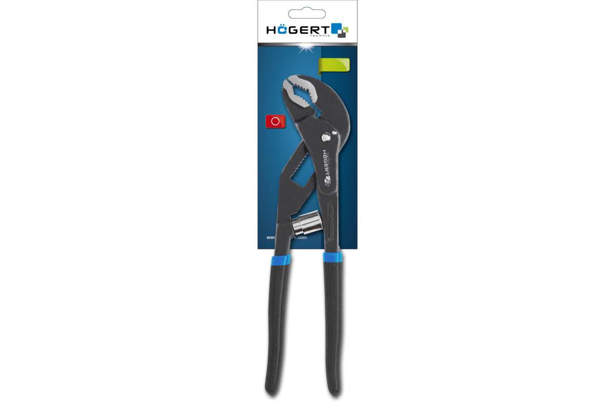 Hogert Auto adjusting water pump pliers, 250 mm