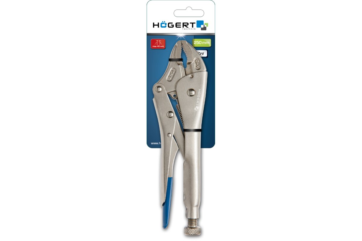 Hogert Locking pliers with round jaws
