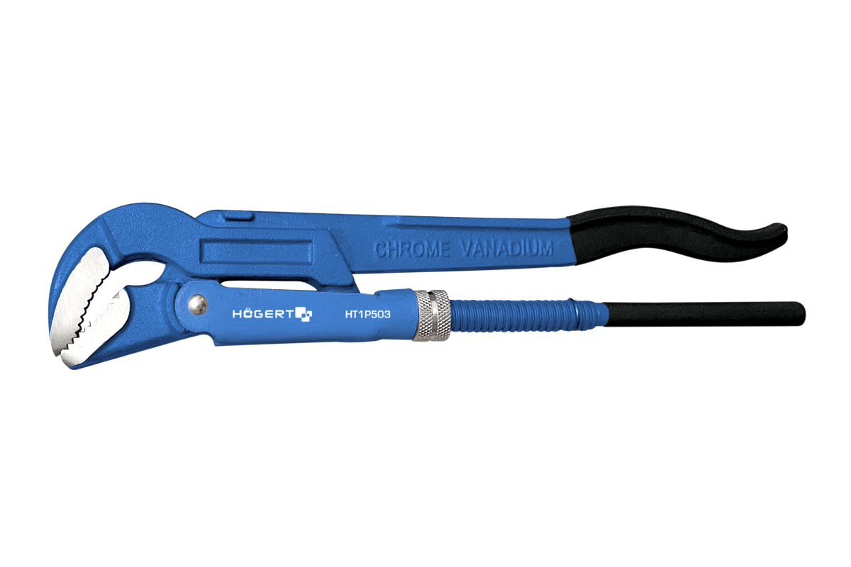 Hogert Adjustable wrench for pipes 45° 560 mm / 2