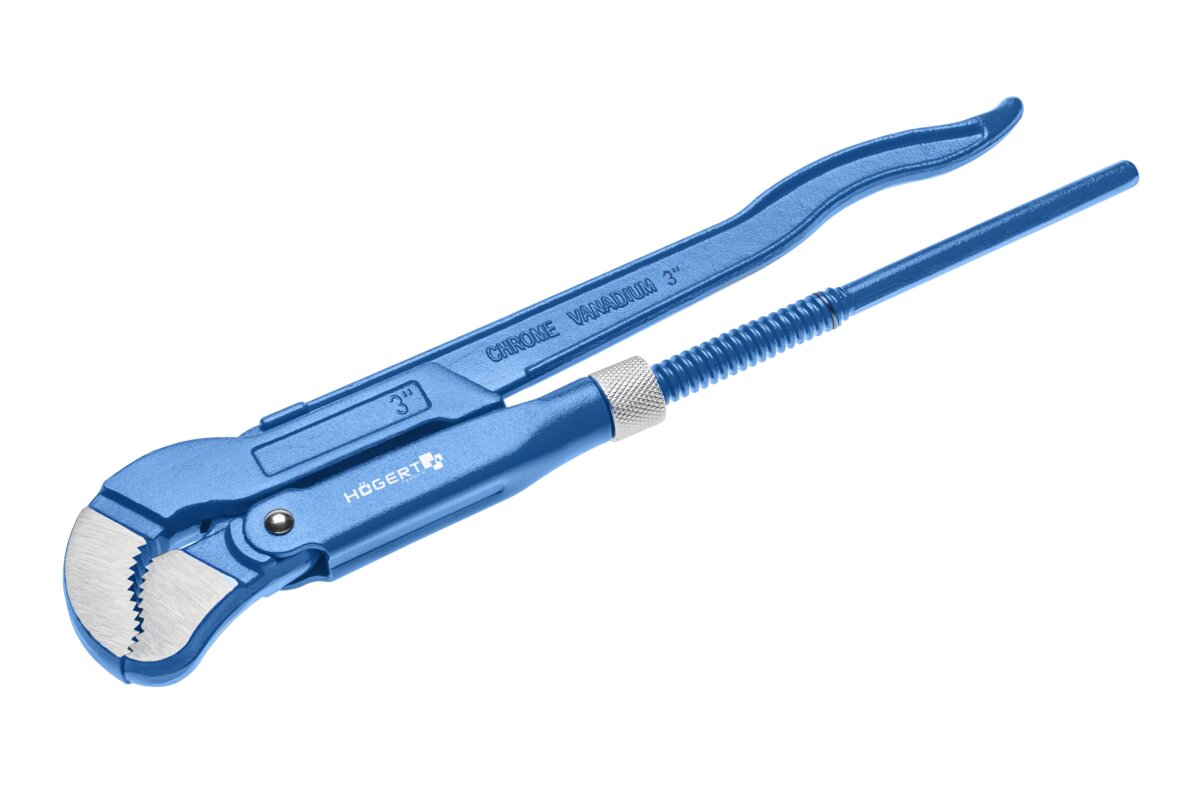 S-type pipe wrench, max 80mm, 3