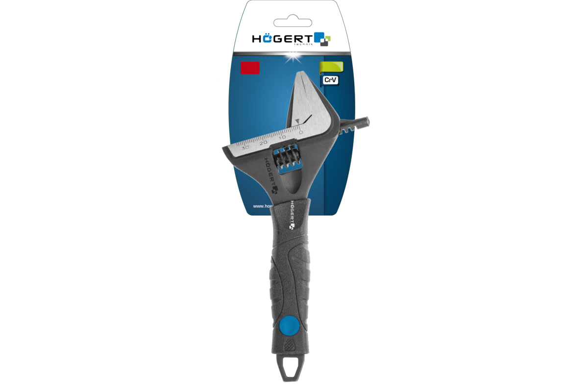 Hogert Adjustable wrench 165 mm