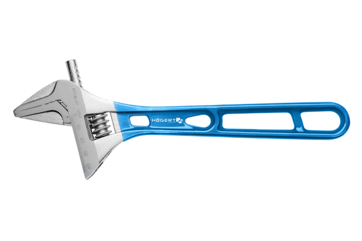 Hogert Adjustable wrench with long handle