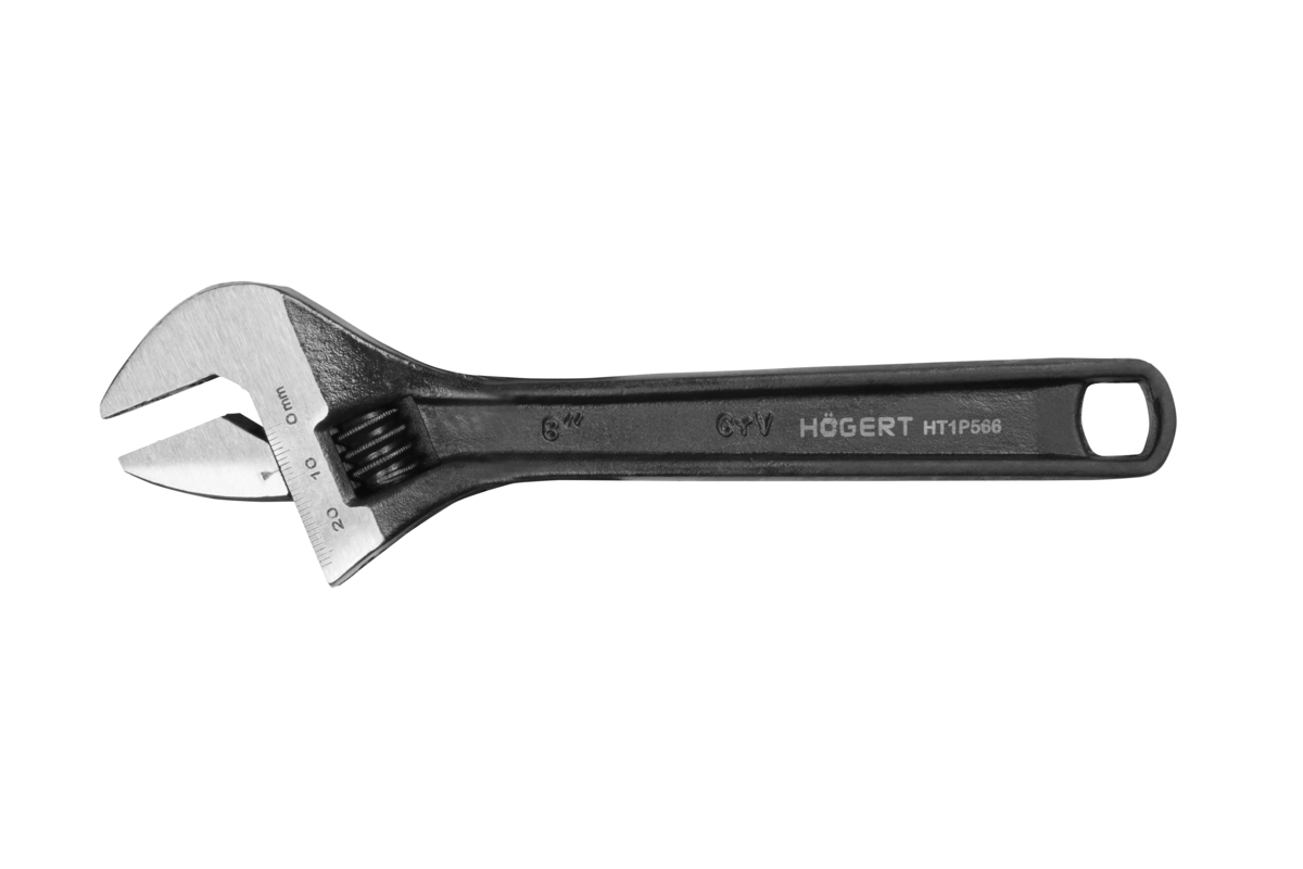 Hogert HOEGERT Adjustable wrench 8”/200 mm