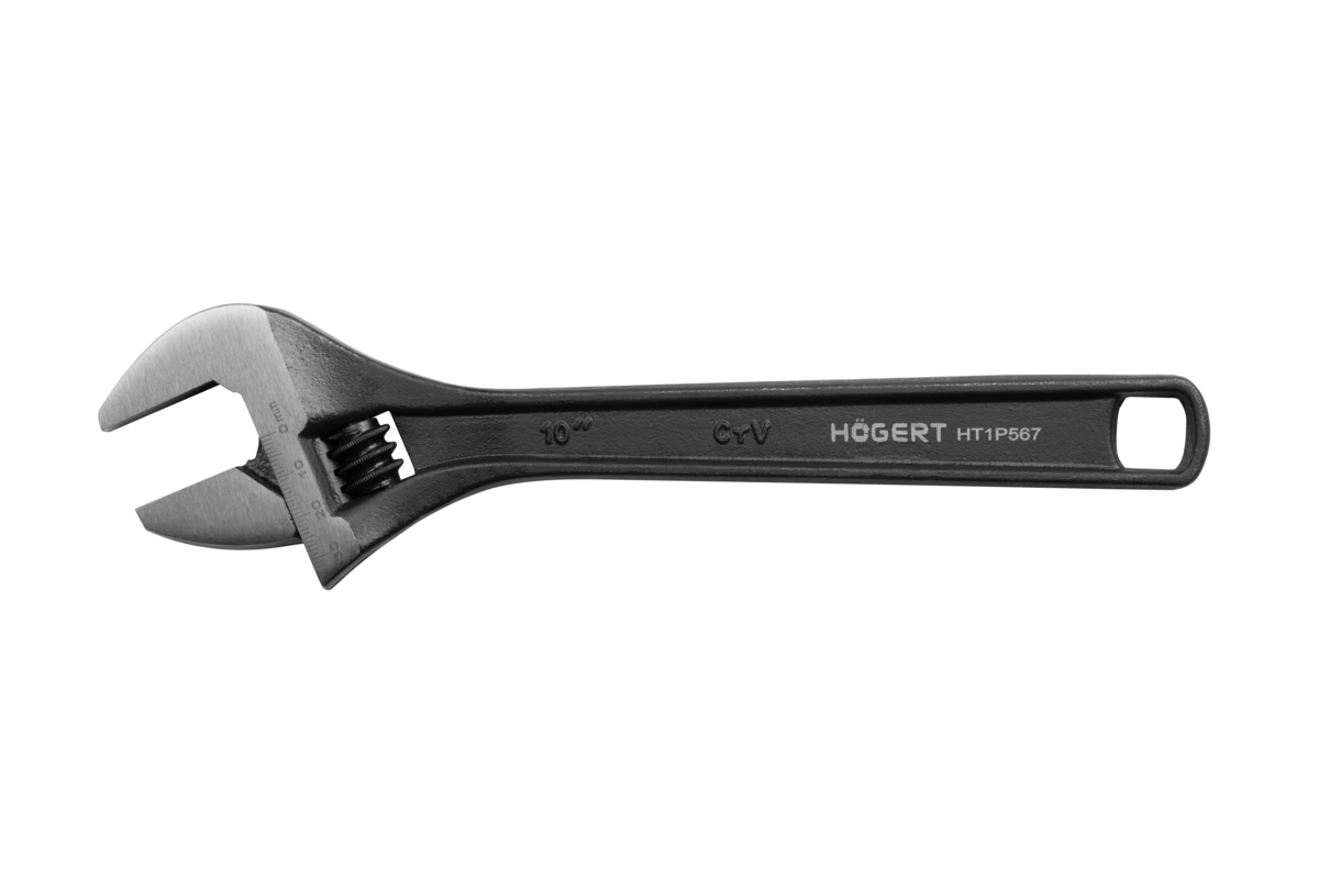 Hogert HOEGERT Adjustable wrench 10”/250 mm