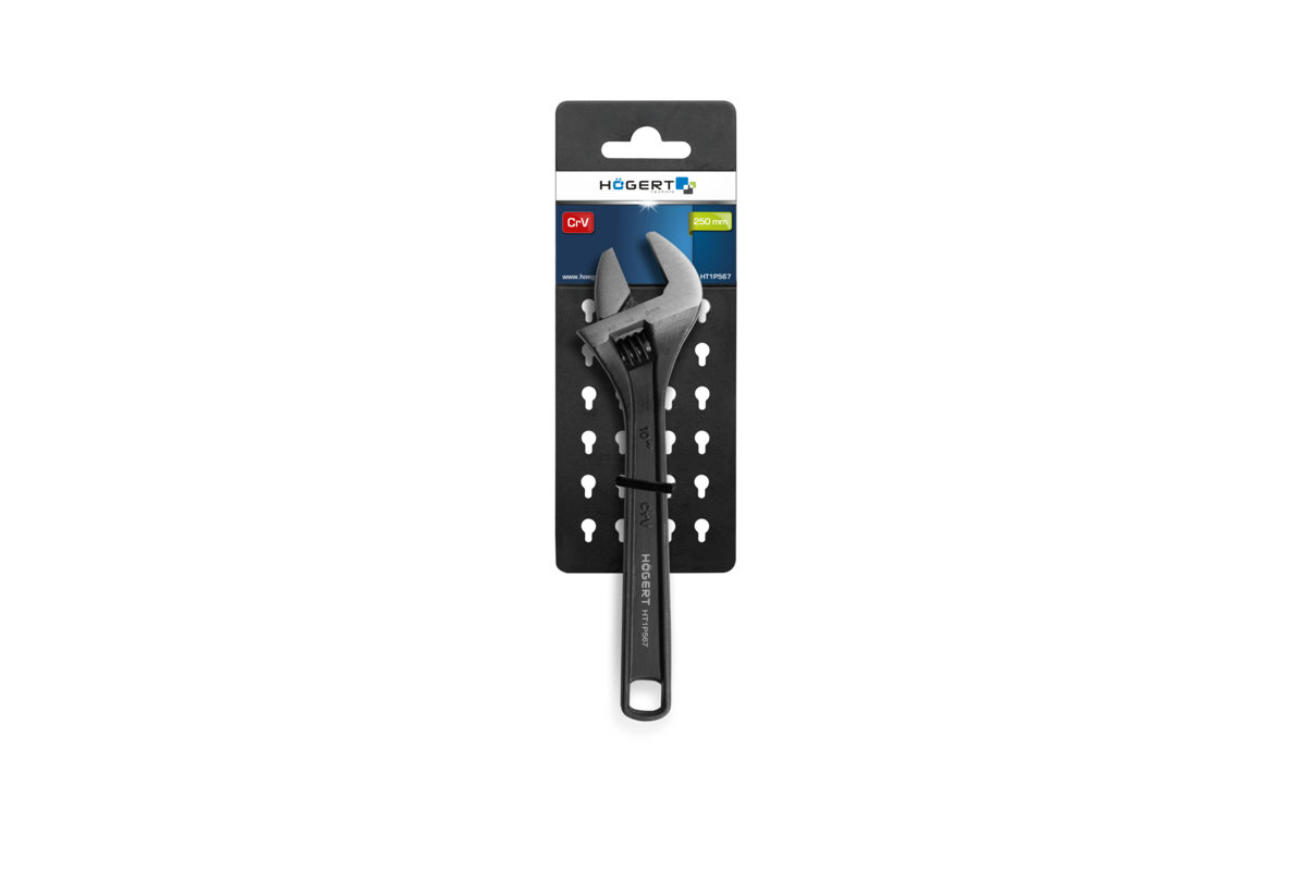 Hogert HOEGERT Adjustable wrench 10”/250 mm