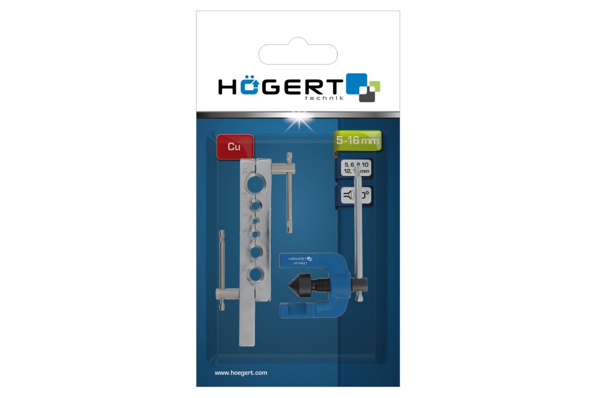 Hogert Flaring nut set 5-16mm