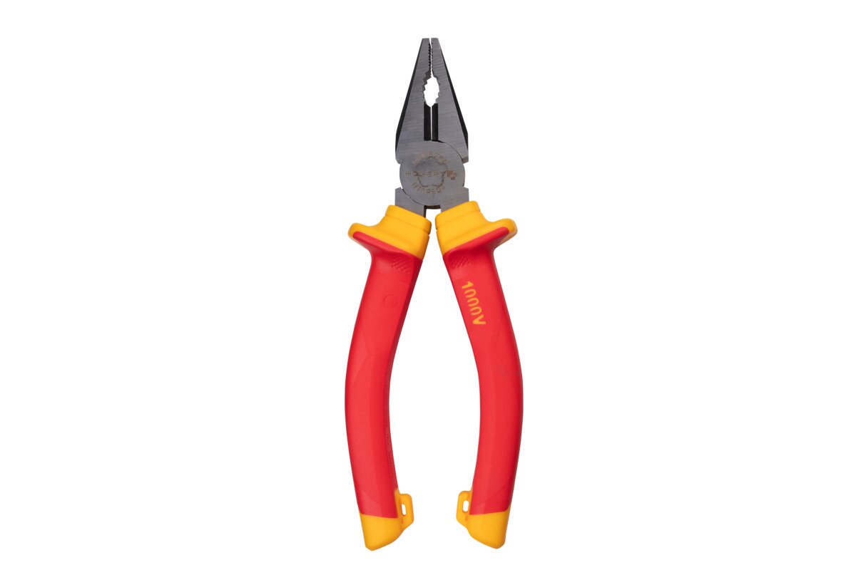 Hogert Insulated combination pliers 160 mm, VDE, 1000 V