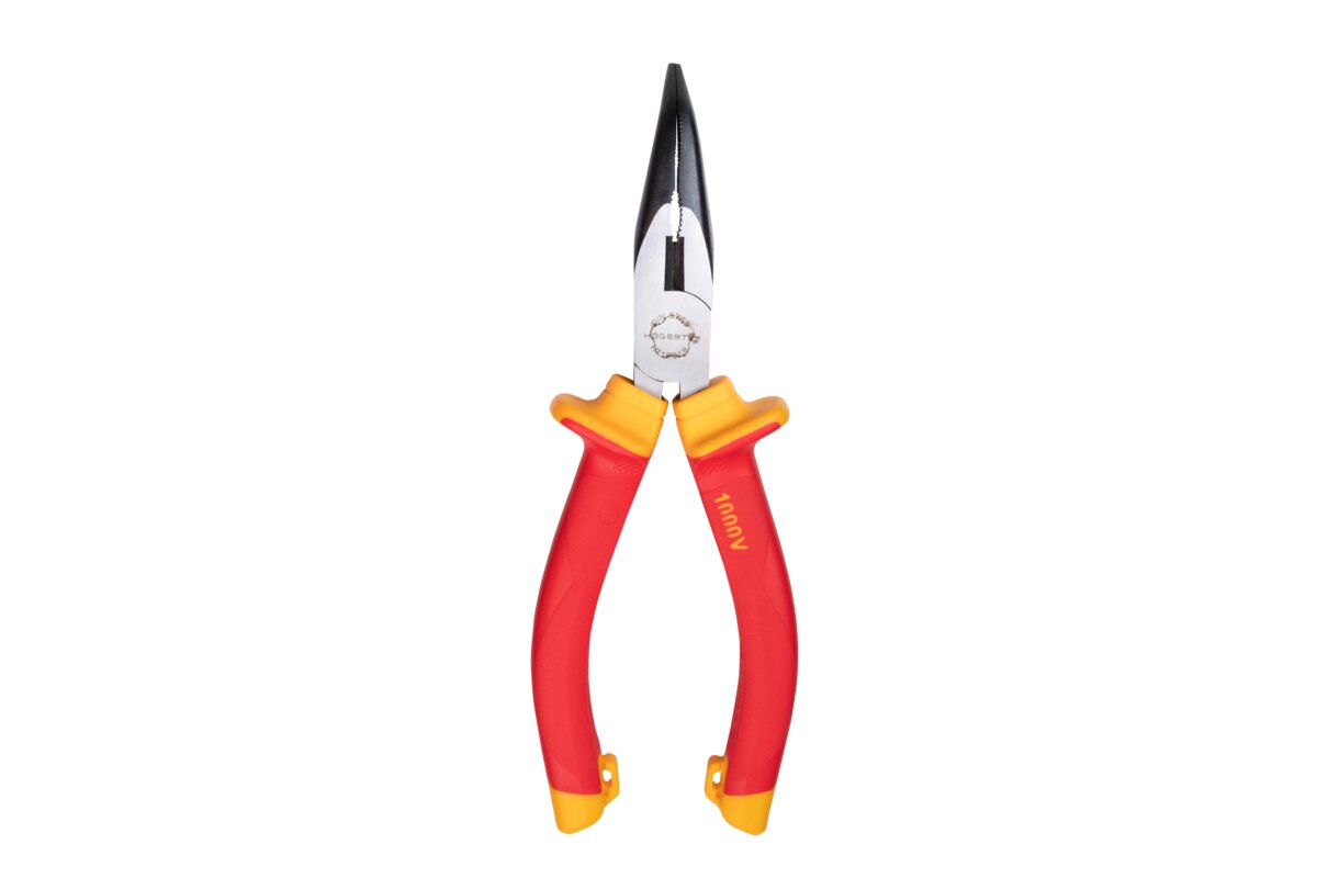 Hogert Bent nose plier 160 mm, 1000V